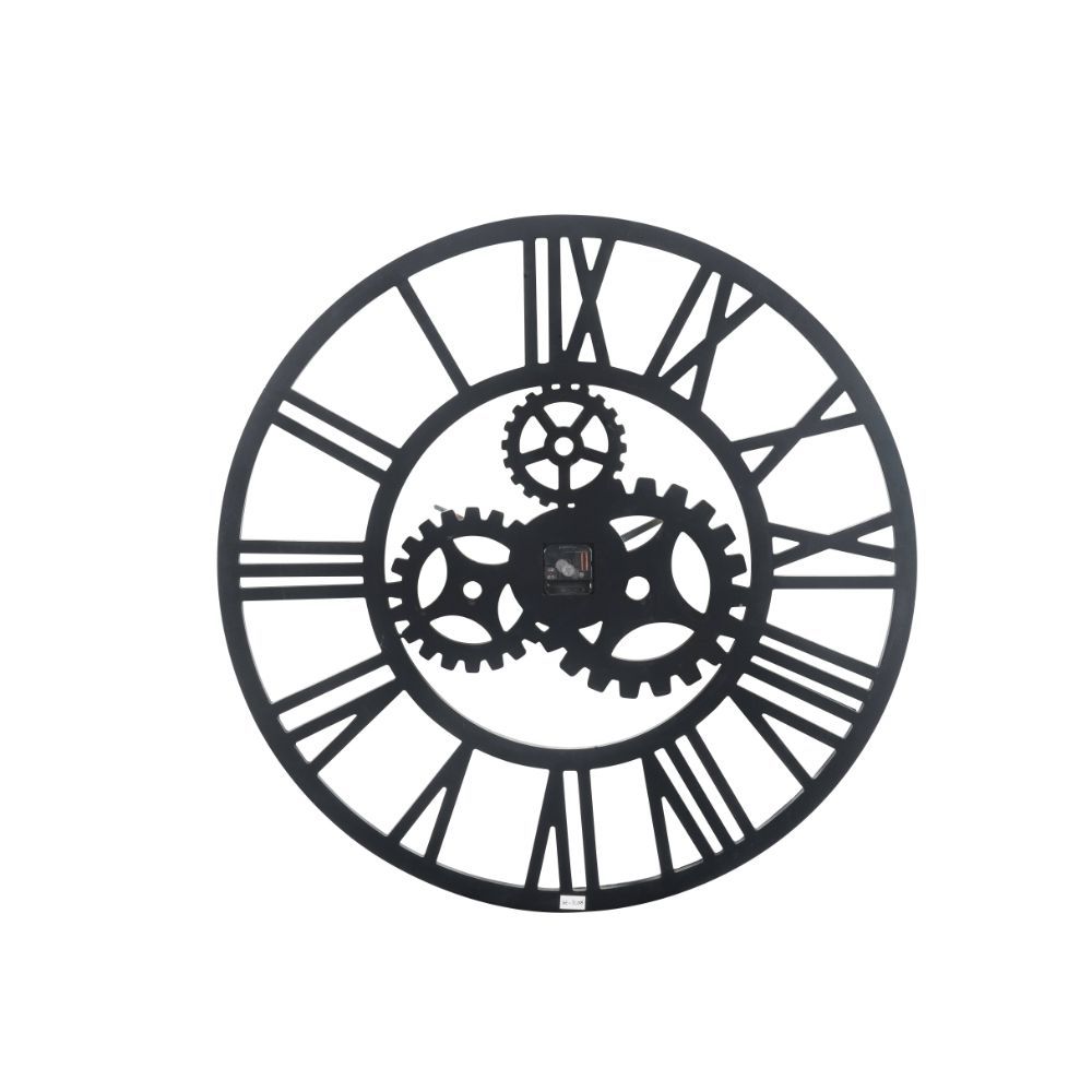 ACME Acilia - Wall Clock - Mirrored | Meri Furniture