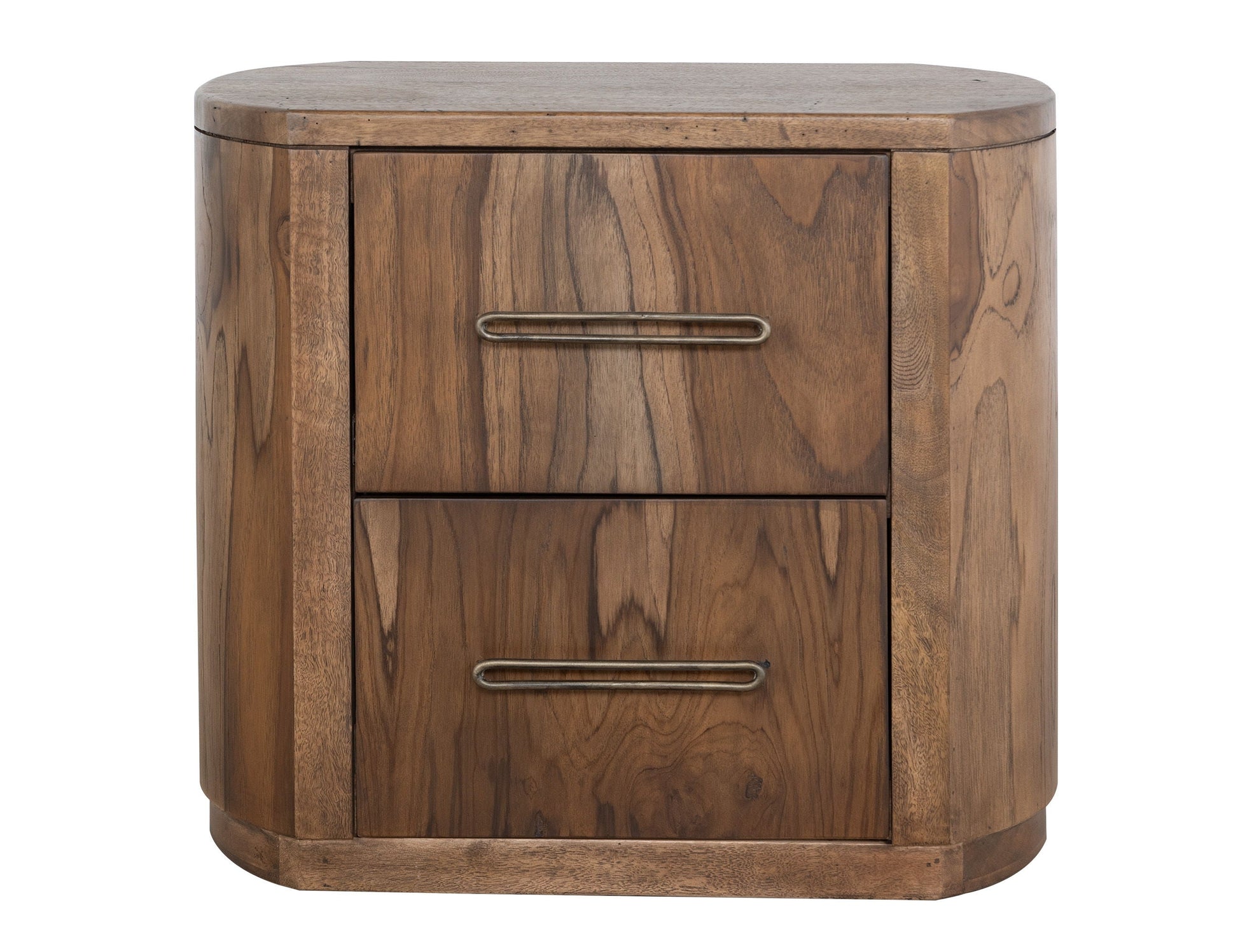 International Furniture Direct Balam - Nightstand - Brown | Meri Furniture