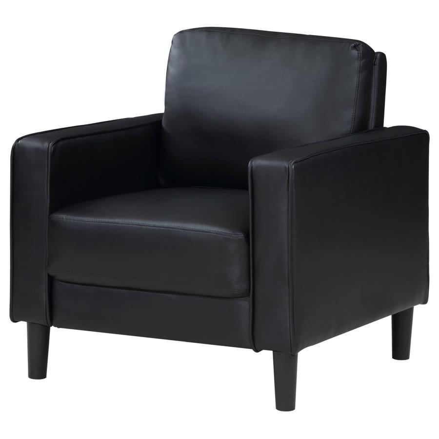 Coaster Fine Furniture Ruth - Upholstered Track Arm Accent Chair | Meri Furniture