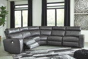 Signature Design by Ashley® Samperstone - Power Reclining Sectional | Meri Furniture