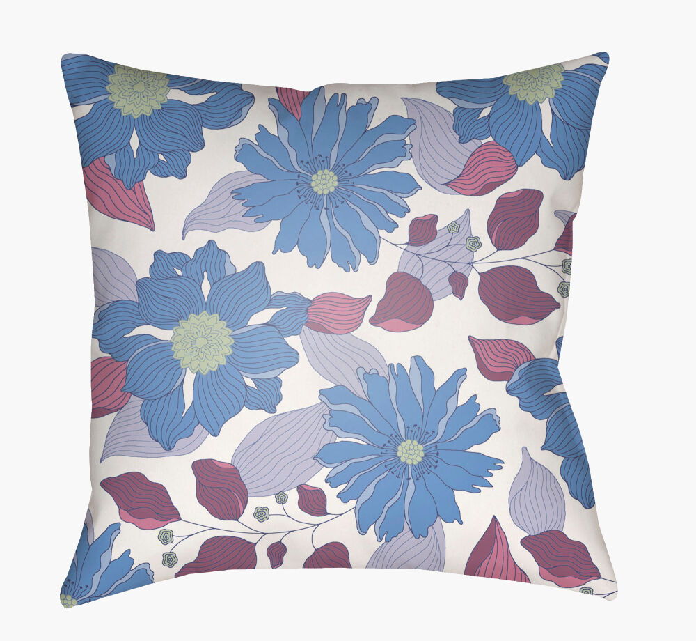 Moody Floral Pillow