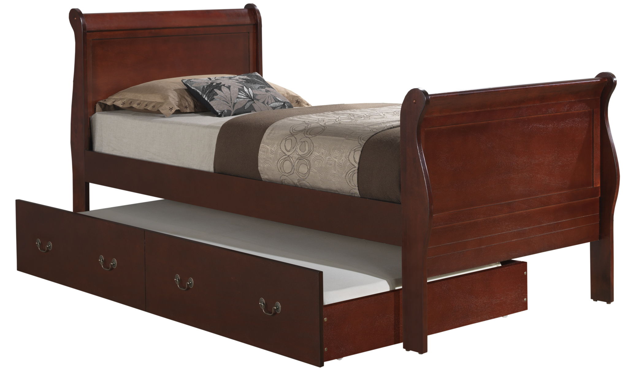 Elegant Trundle Bed With Timeless Charm