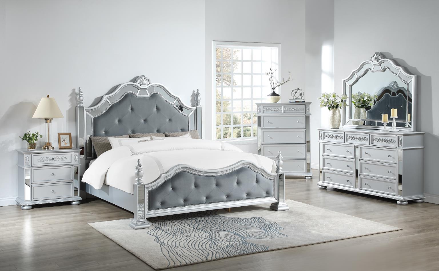 B092 - Nightstand - Gray
