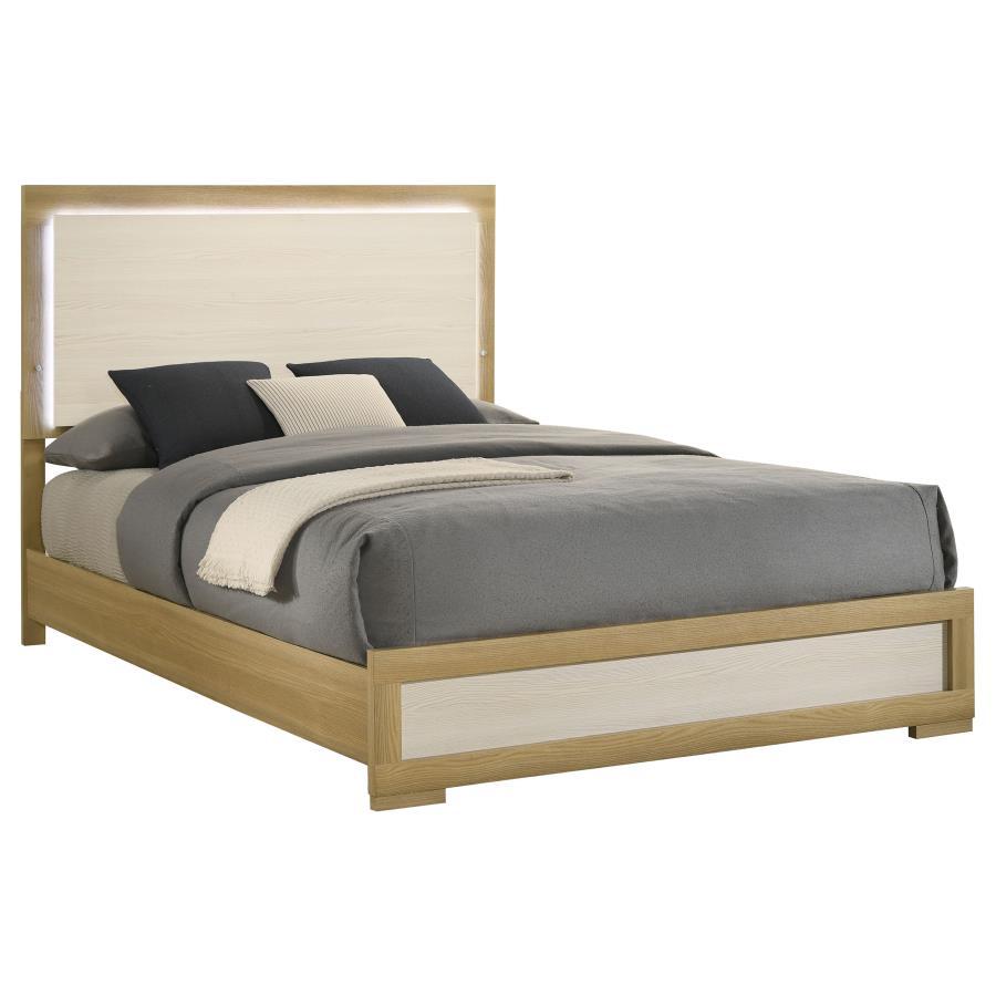 Coaster Fine Furniture Hyland - Panel Bed LED Headboard | Meri Furniture