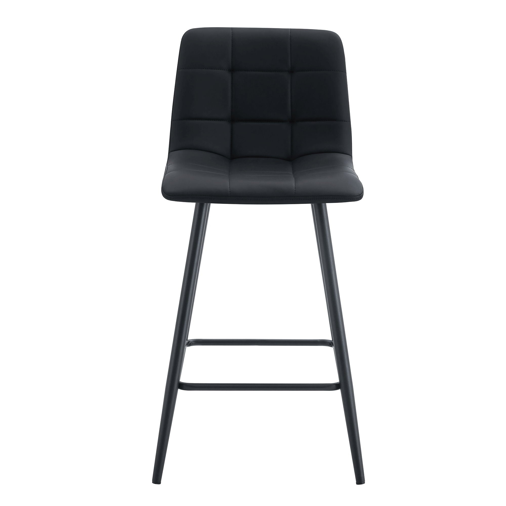 Bar Chair Set Comfortable With Metal Legs And Ergonomic Design