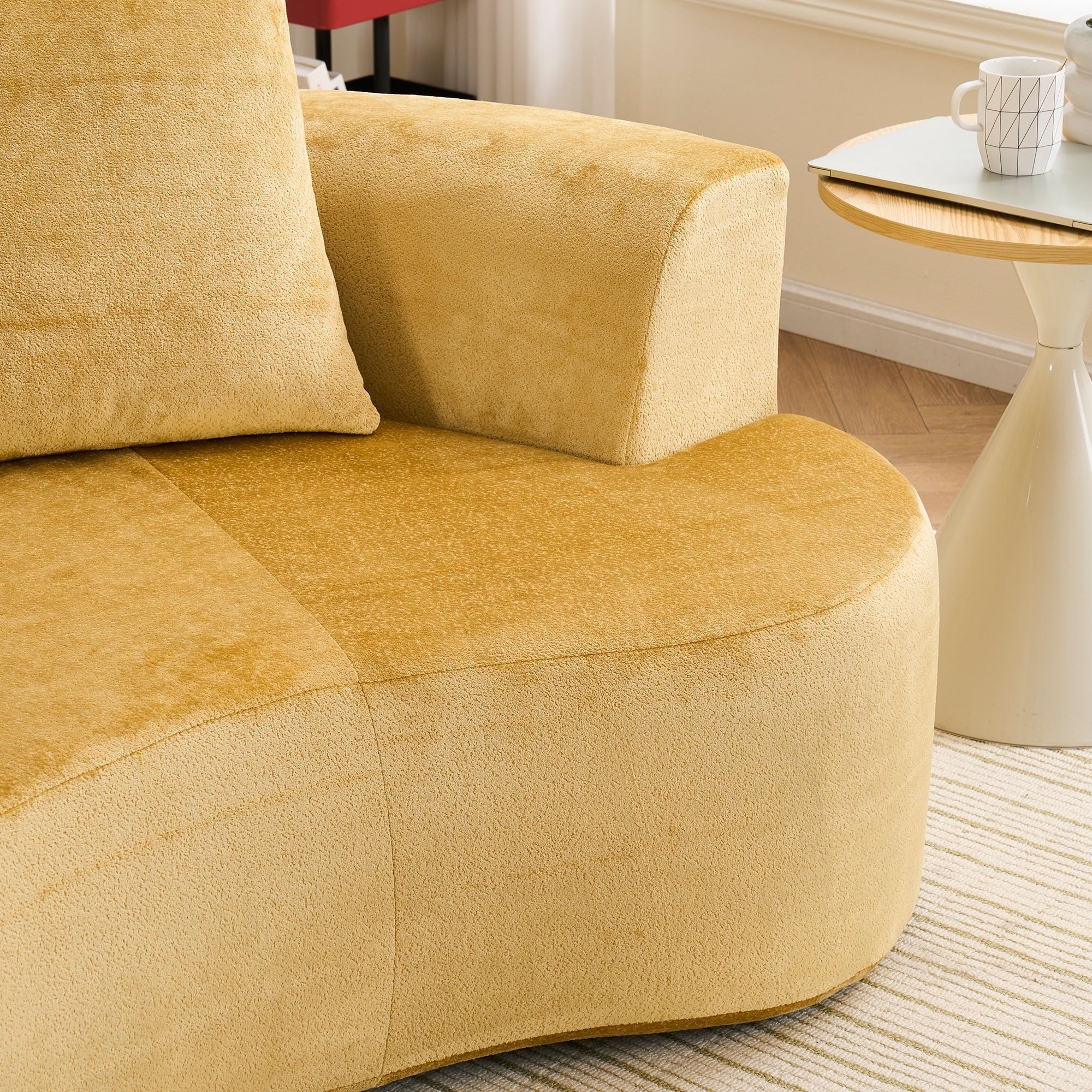 Cloud Modular Sectional Sofa With Chaise, With Deep Seat