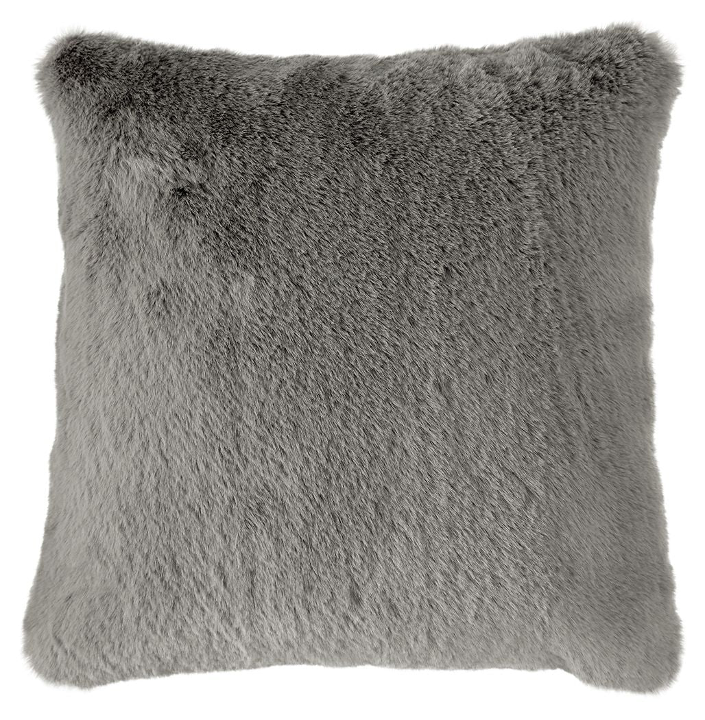 Ashley Furniture Gariland - Faux Fur Pillow | Meri Furniture