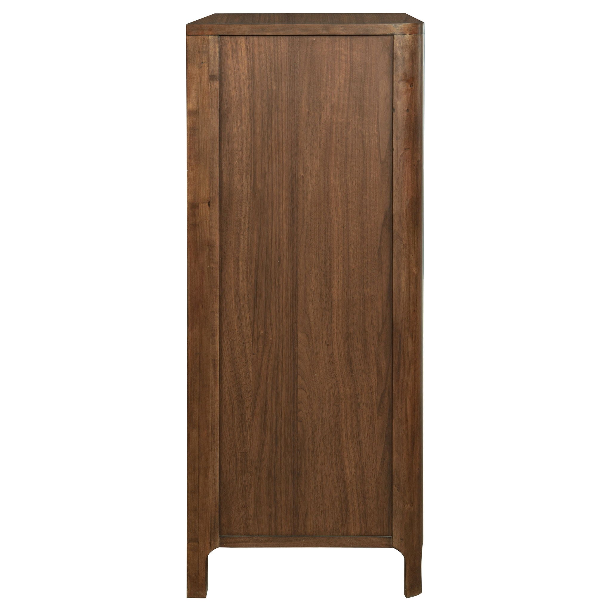 Verona - 5 Drawer Chest With - Walnut