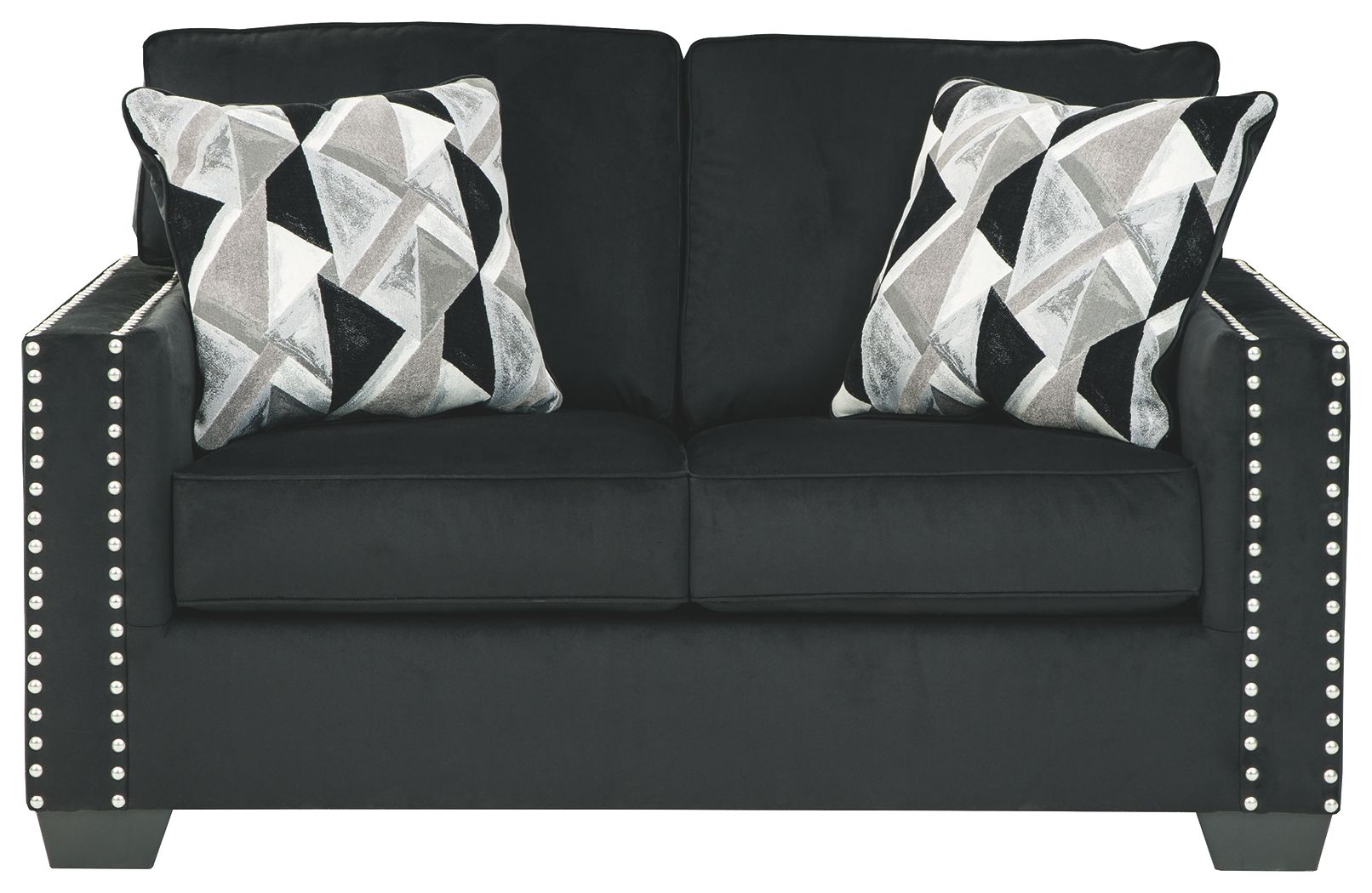 Ashley Furniture Gleston - Onyx - Loveseat | Meri Furniture
