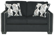 Ashley Furniture Gleston - Onyx - Loveseat | Meri Furniture
