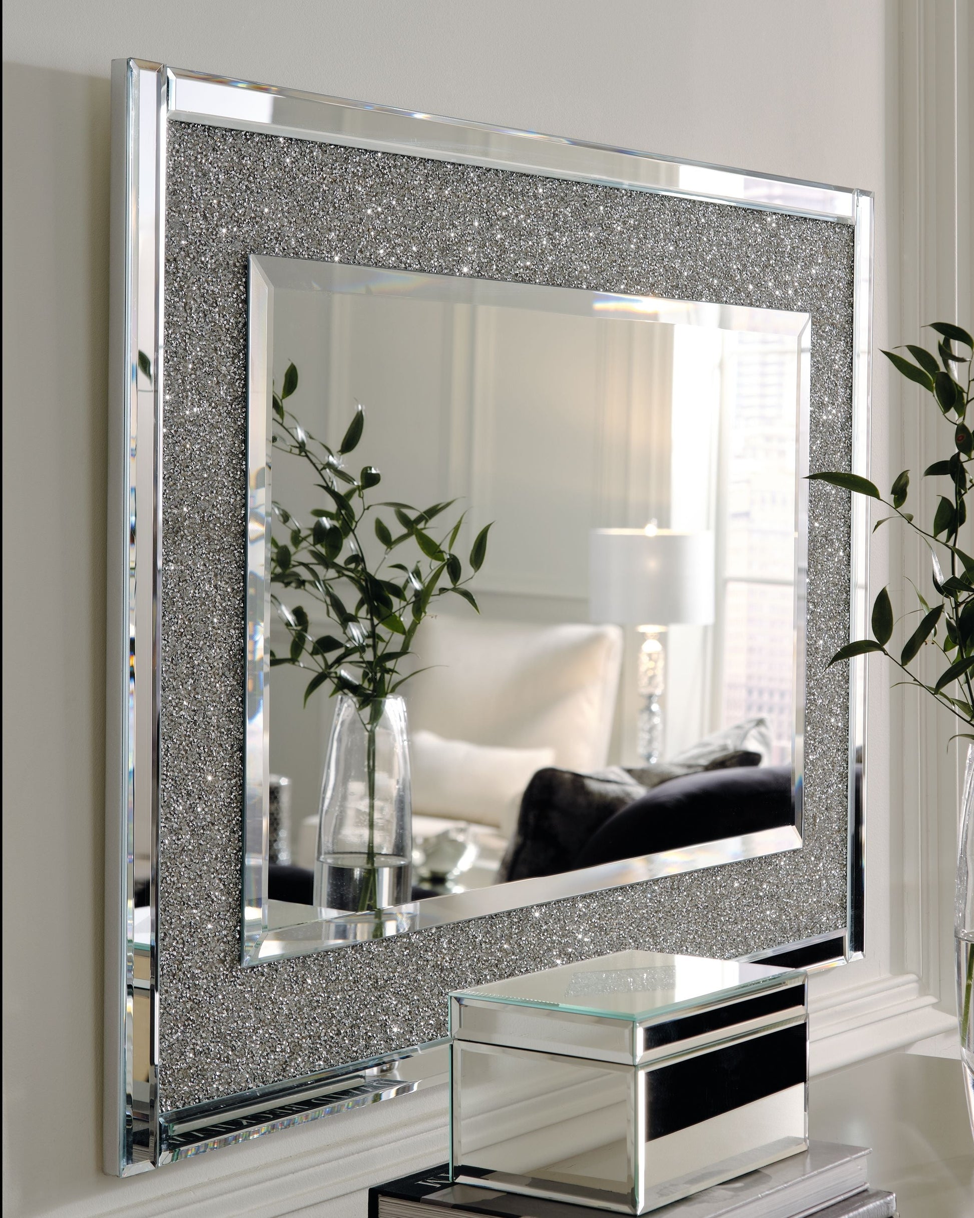 Ashley Furniture Kingsleigh - Metallic - Accent Mirror - Rectangular | Meri Furniture