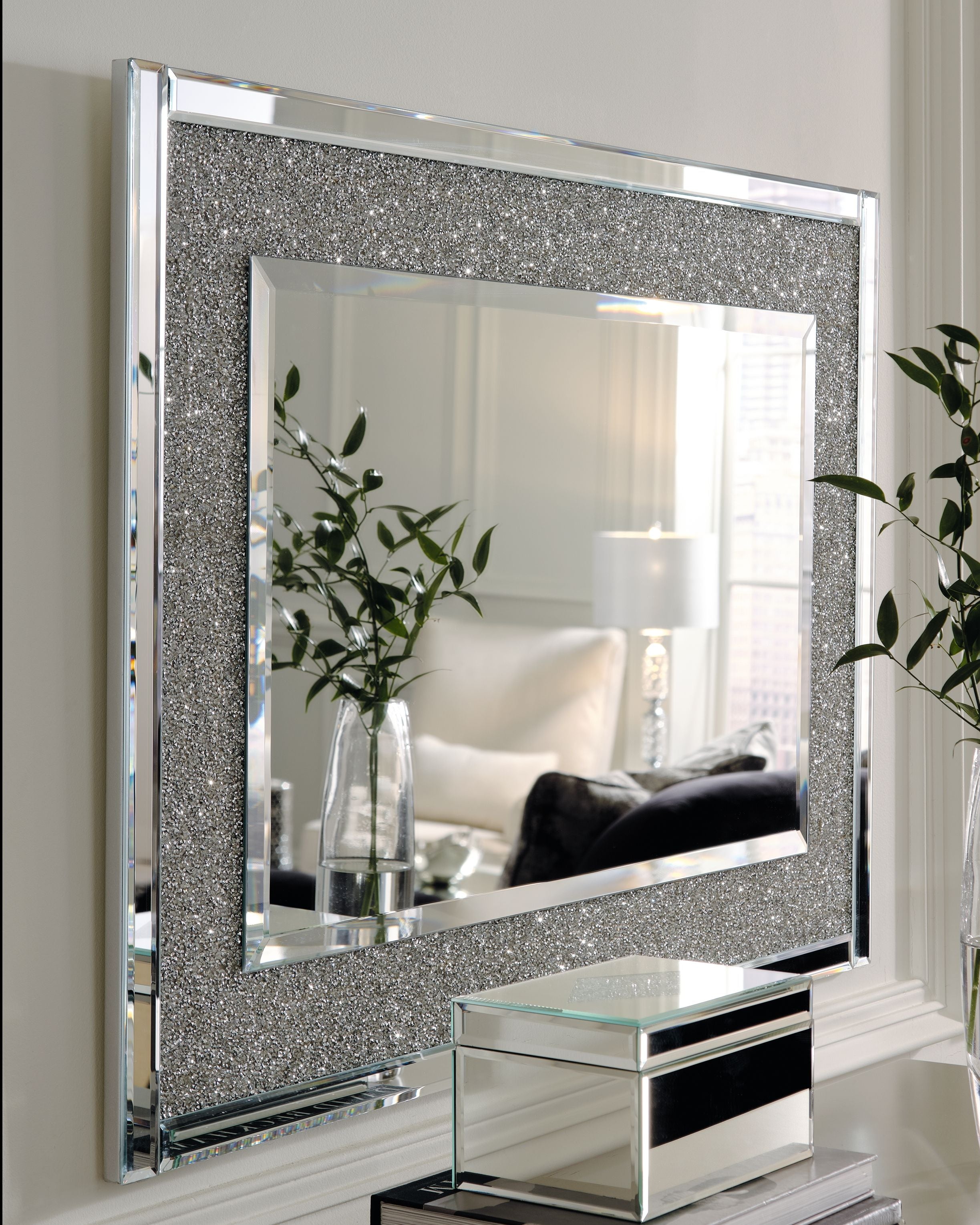 Ashley Furniture Kingsleigh - Metallic - Accent Mirror - Rectangular | Meri Furniture