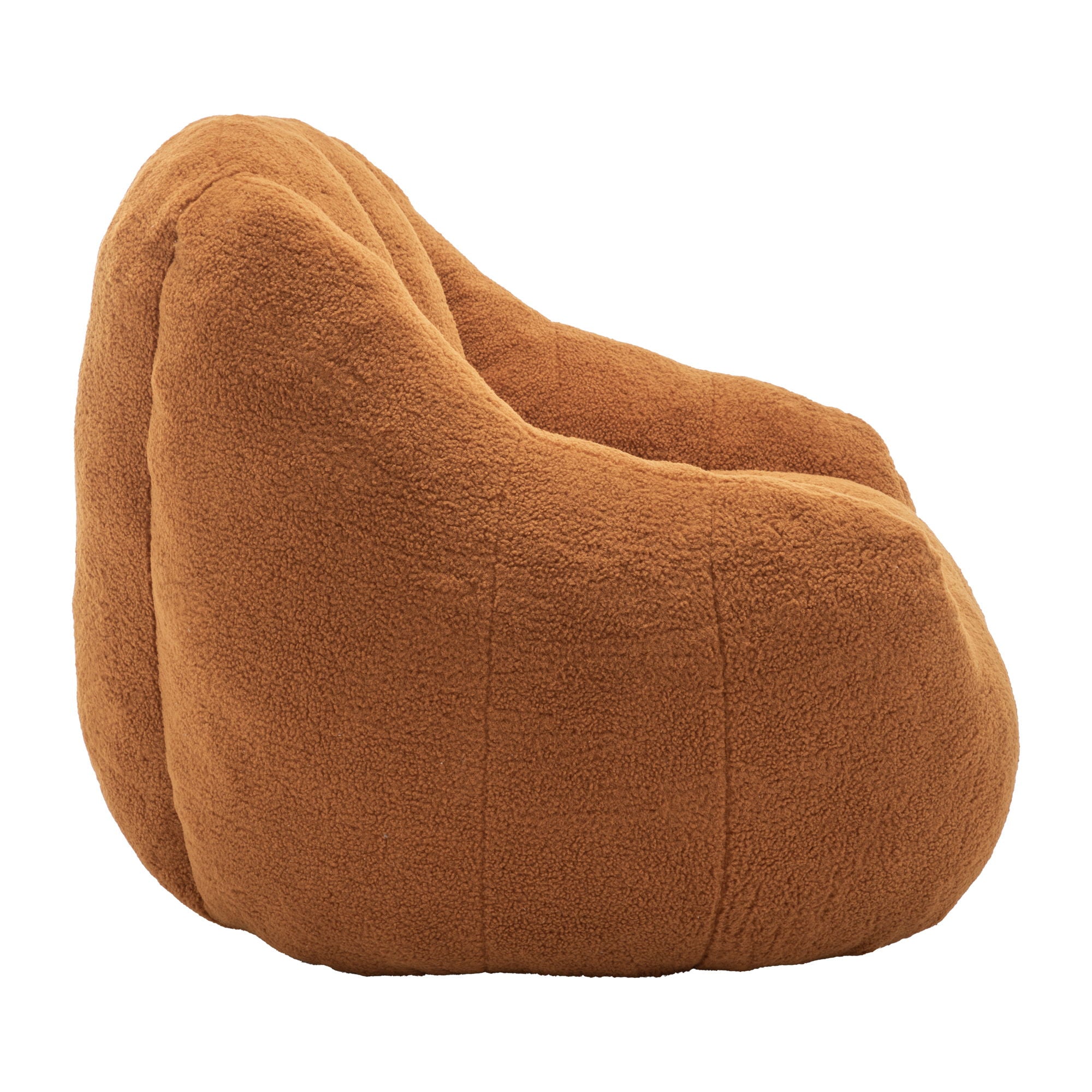 Comfy Bean Bag Chair With Memory Foam Filler, Tufted Soft