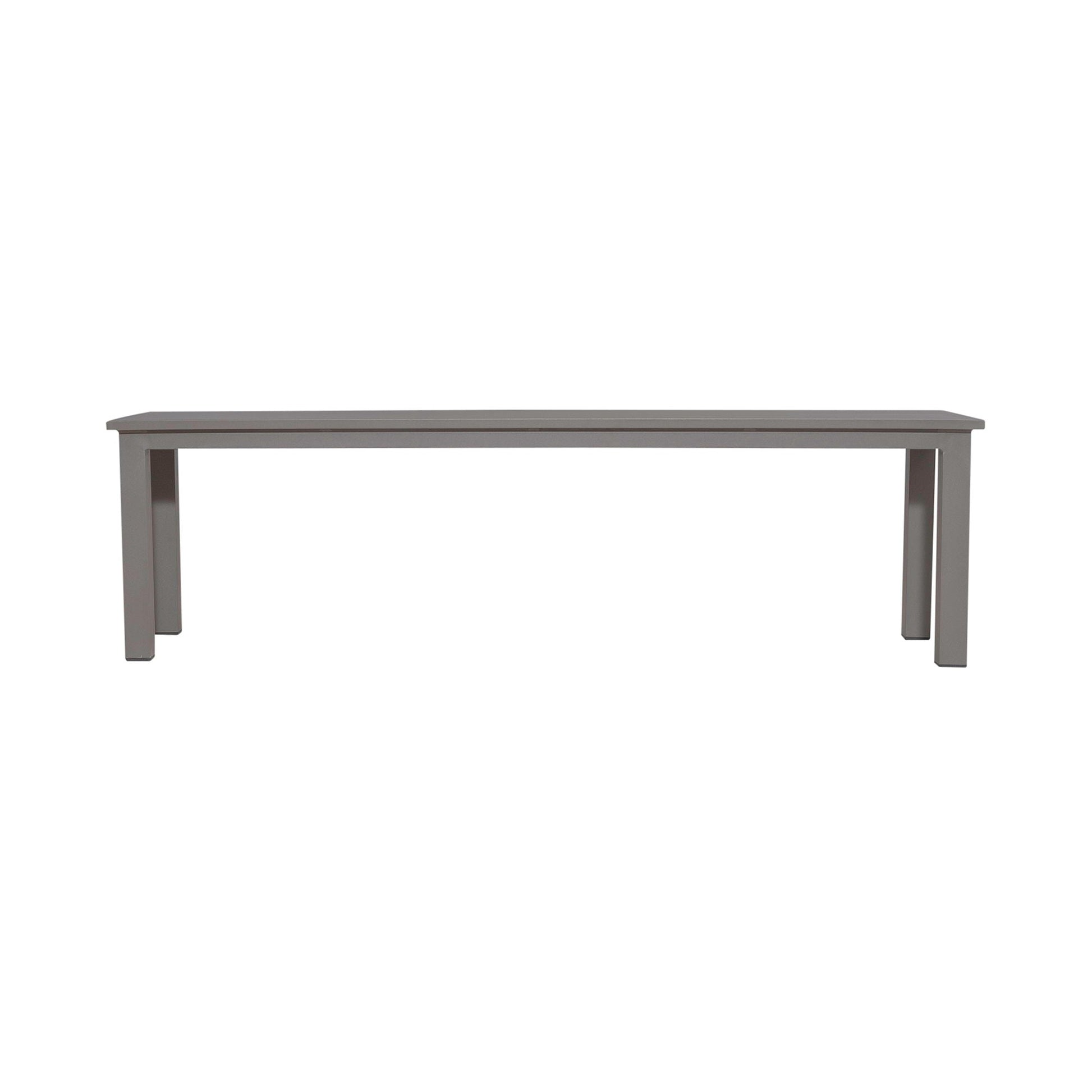 Liberty Furniture Plantation Key - Outdoor Dining Bench - Granite | Meri Furniture