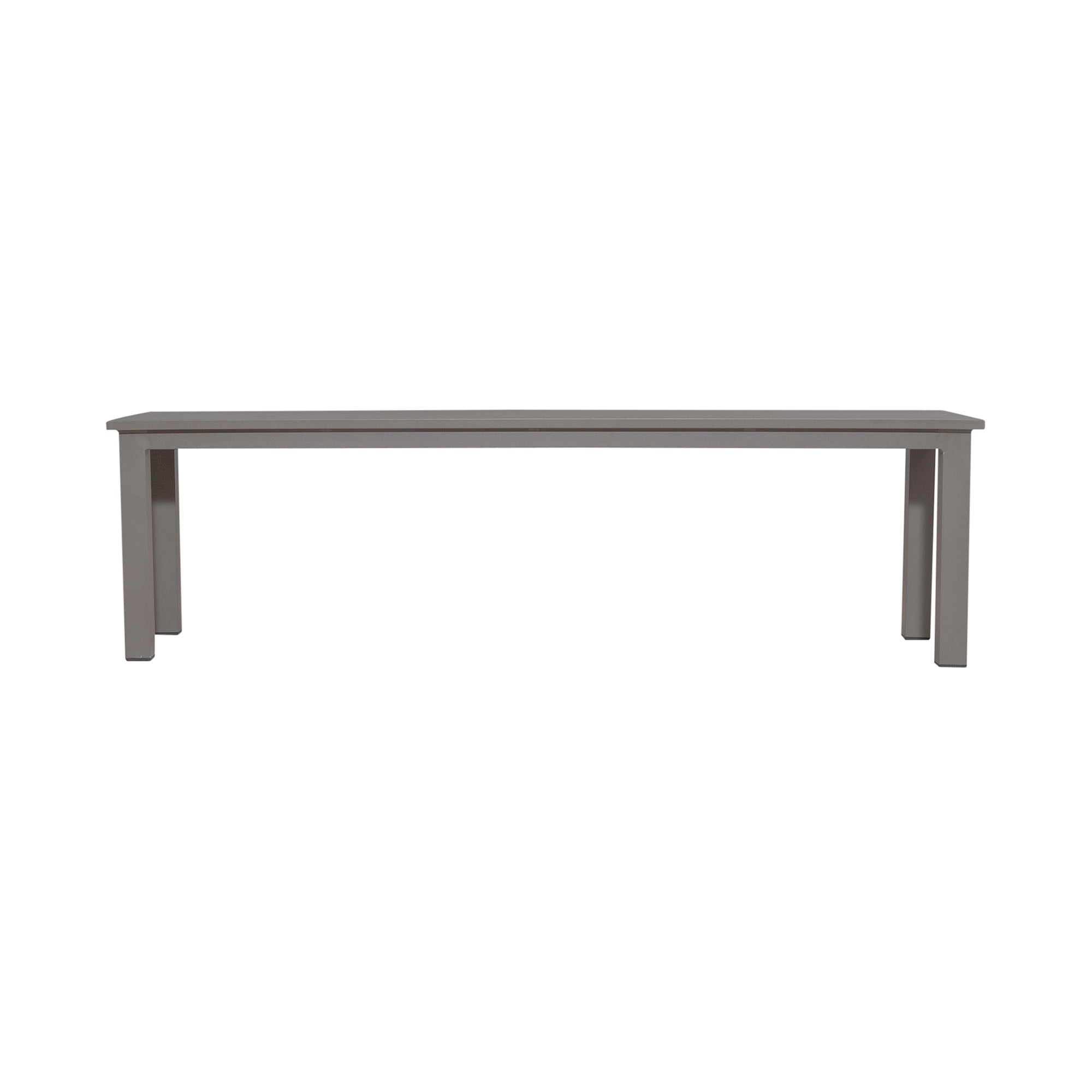 Liberty Furniture Plantation Key - Outdoor Dining Bench - Granite | Meri Furniture