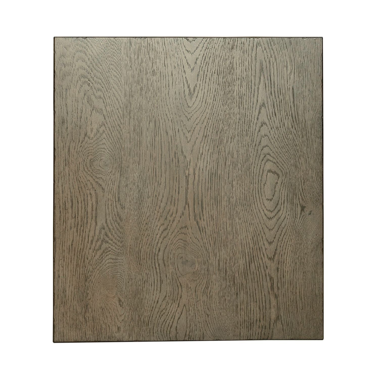 Americana Farmhouse - Drawer End Table - Dusty Taupe