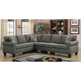 Rhian - Sectional - Dark Gray