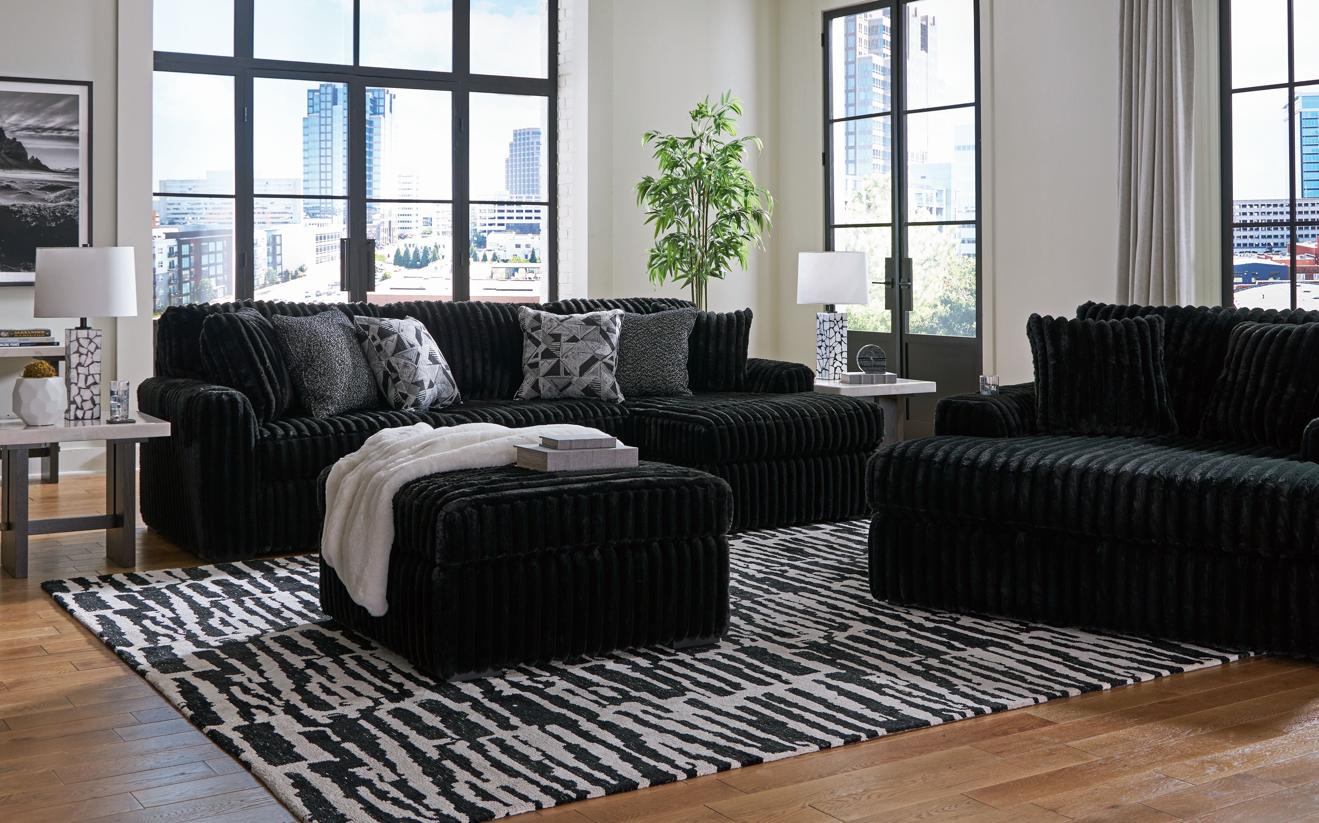 Signature Design by Ashley® Midnight-Madness - Sectional Set | Meri Furniture
