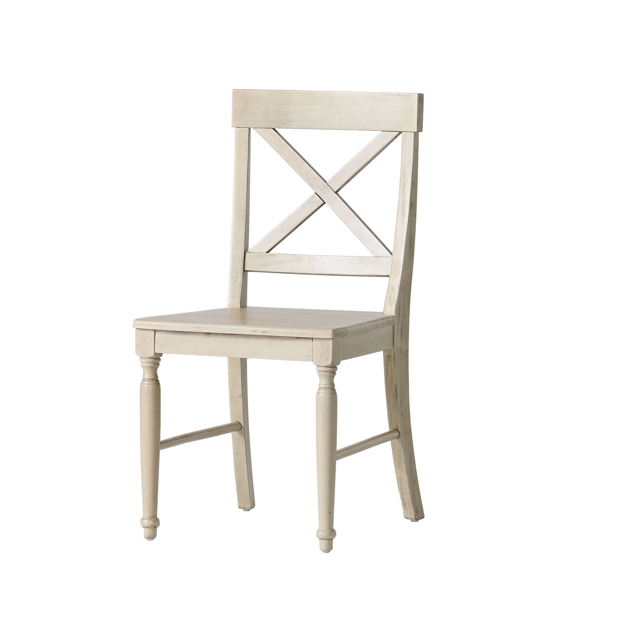Dining Chair With X Shaped Back (Set of 2)