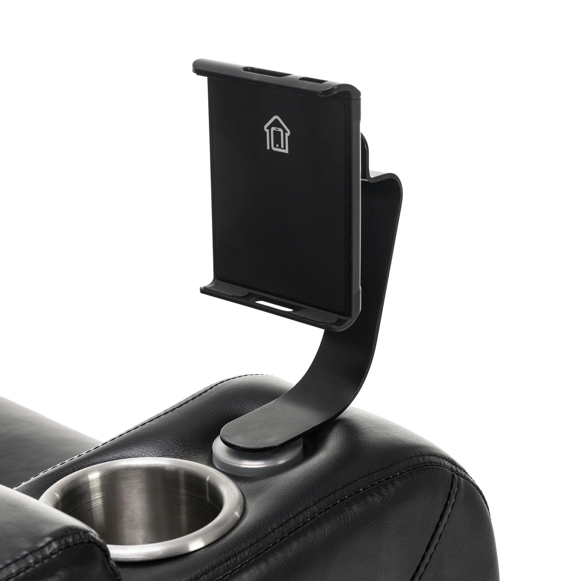 270 Degree Swivel Power Recliner With Tray Table, Phone Holder, Cup Holder, USB Port