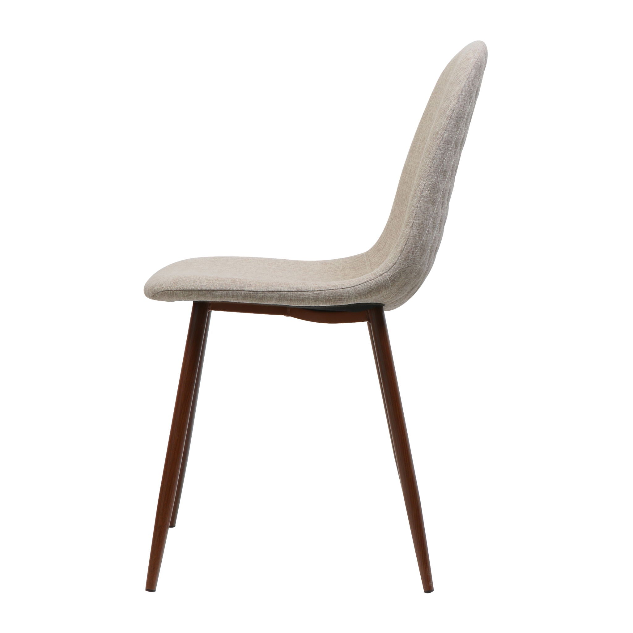 Elegant Dining Chair Set With Fabric