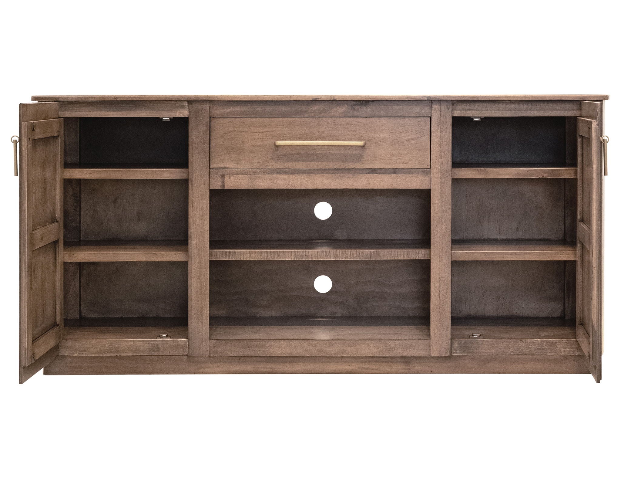 Mezquite - 1 Drawer & 2 Door TV Stand For Fire Place