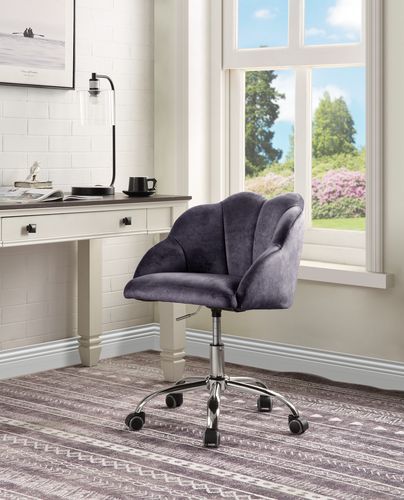 ACME Rowse - Office Chair - Gray, Dark | Meri Furniture