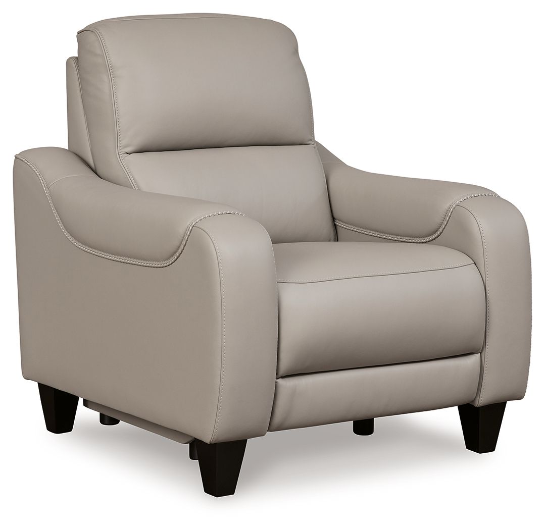 Signature Design by Ashley® Mercomatic - Power Recliner With Adj Headrest | Meri Furniture
