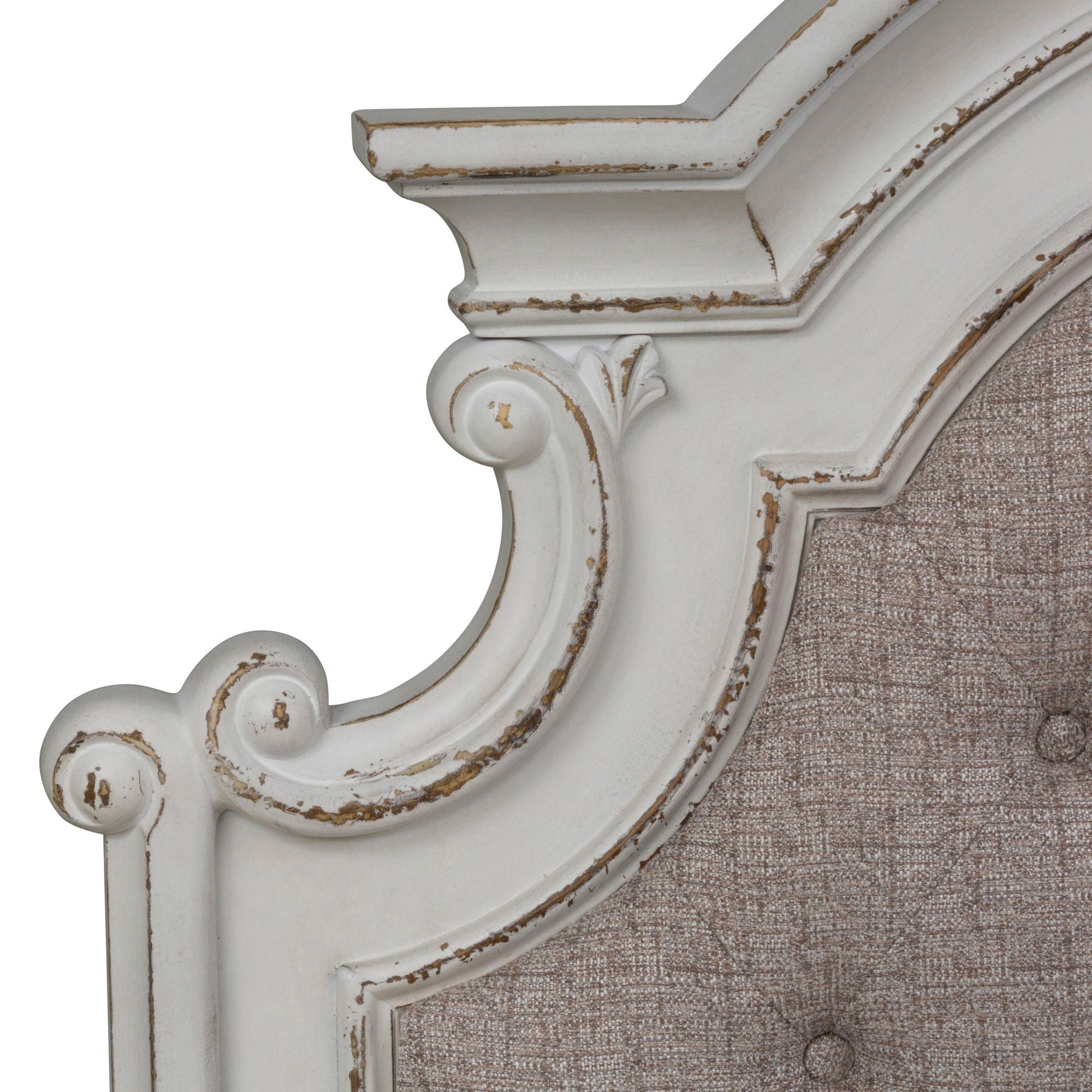 Liberty Furniture Magnolia Manor - Uph Panel Headboard | Meri Furniture