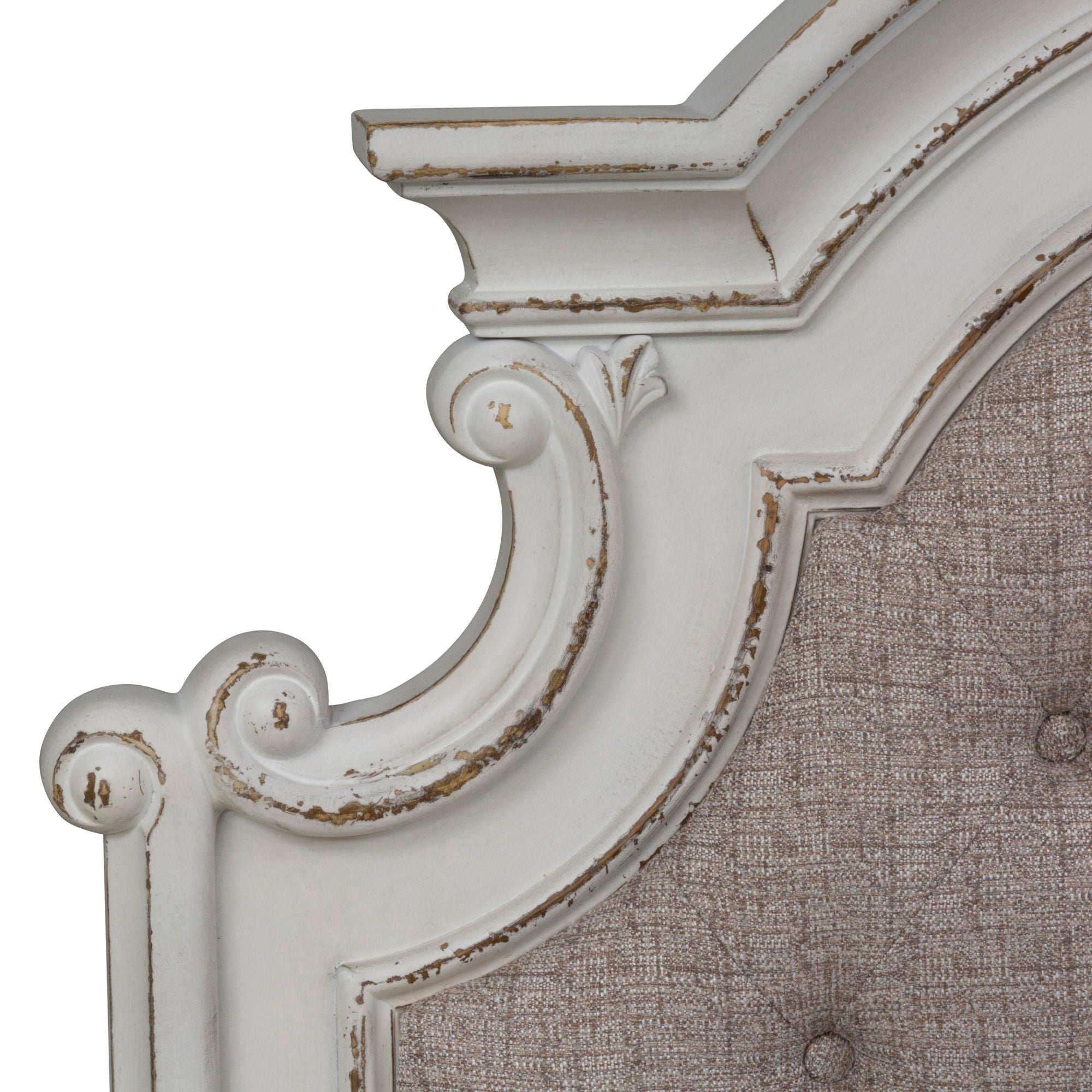 Liberty Furniture Magnolia Manor - Uph Panel Headboard | Meri Furniture