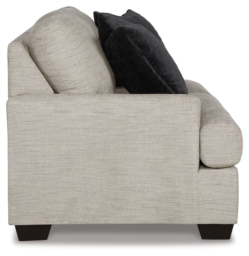 Signature Design by Ashley® Vayda - Pebble - Loveseat | Meri Furniture
