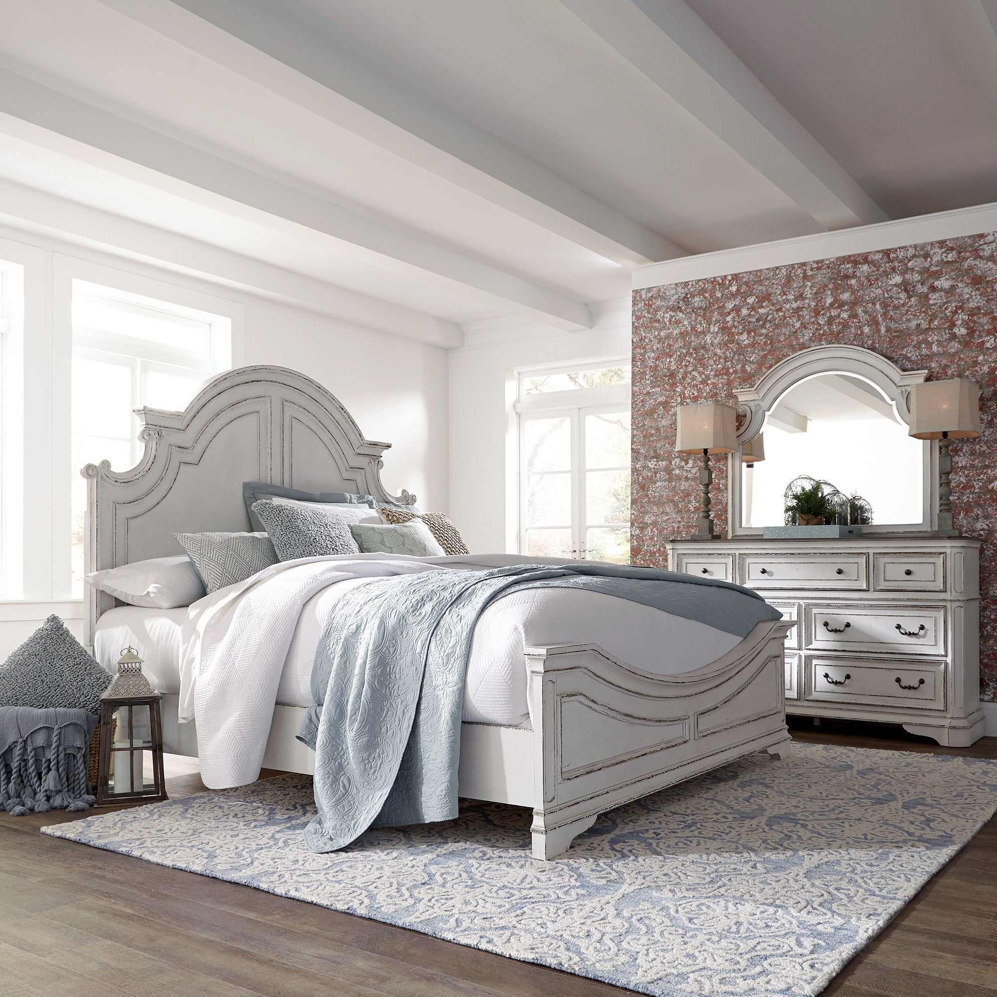 Liberty Furniture Magnolia Manor - Panel Bedroom Set | Meri Furniture