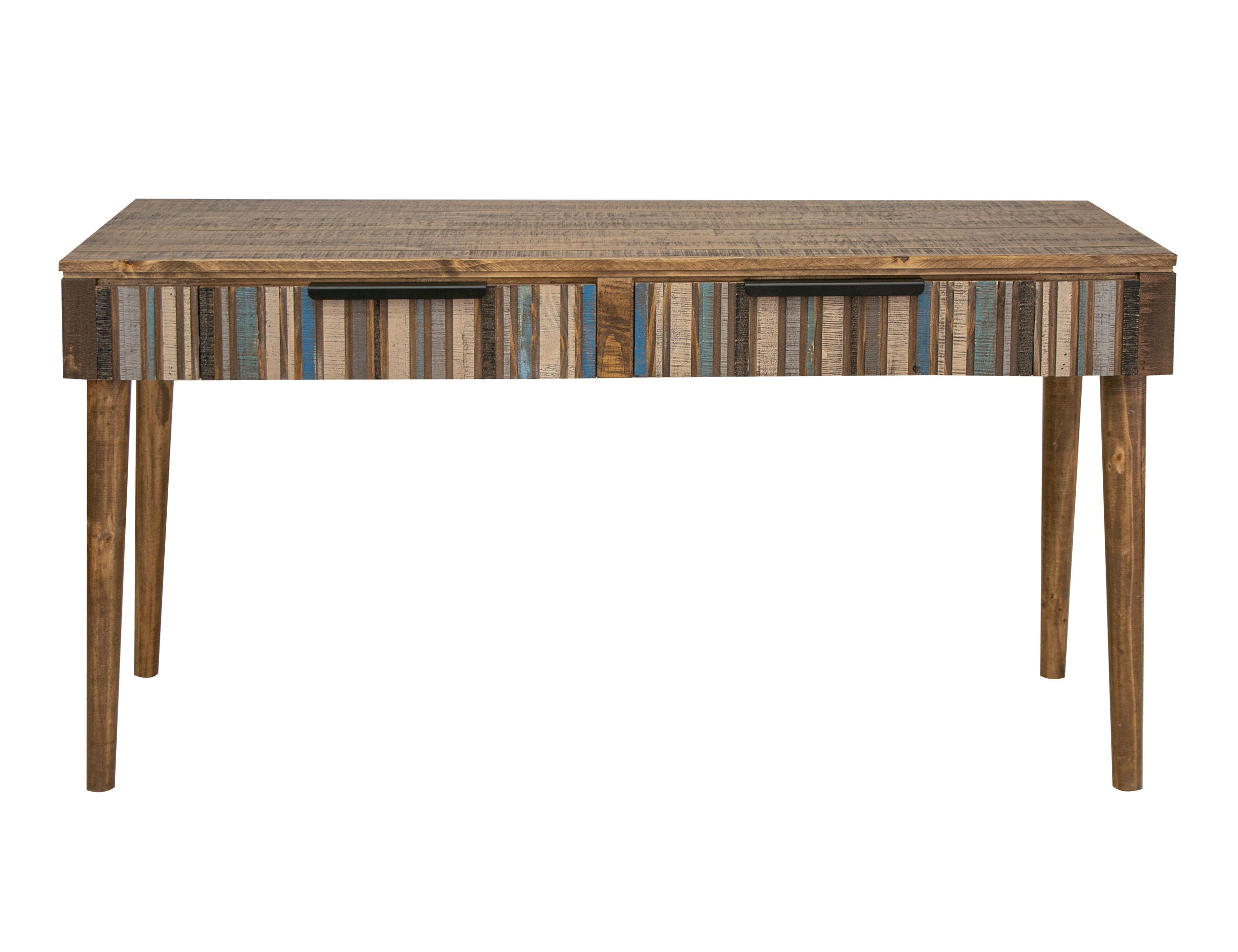 International Furniture Direct Tiza - Desk - Peanut Brown | Meri Furniture