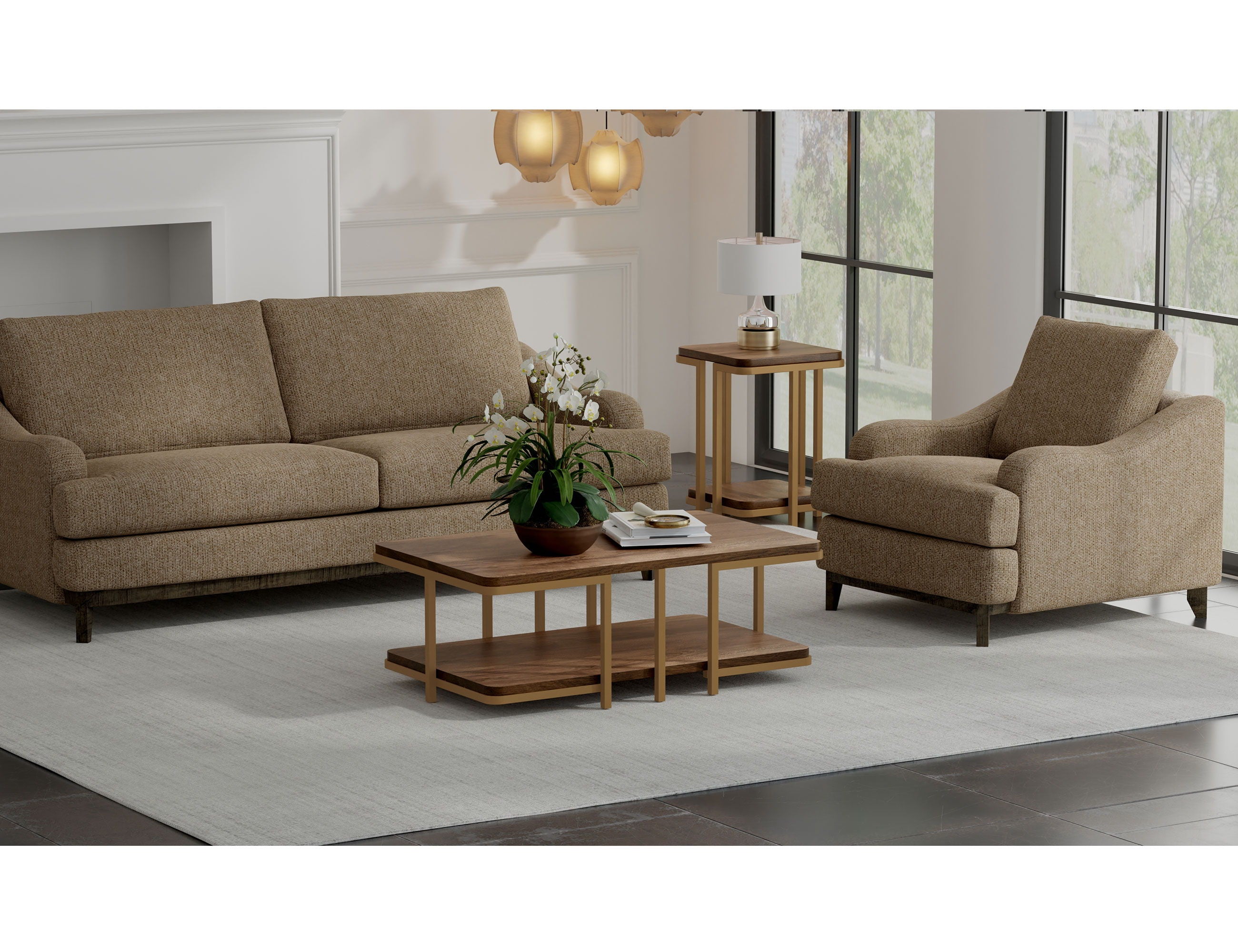 International Furniture Direct Alfa - Sofa | Meri Furniture