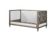 ACME Artesia - Daybed - Tan Fabric & Salvaged Natural Finish | Meri Furniture