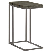Coaster Fine Furniture Pedro - Expandable C-Shaped Sofa Side Table | Meri Furniture