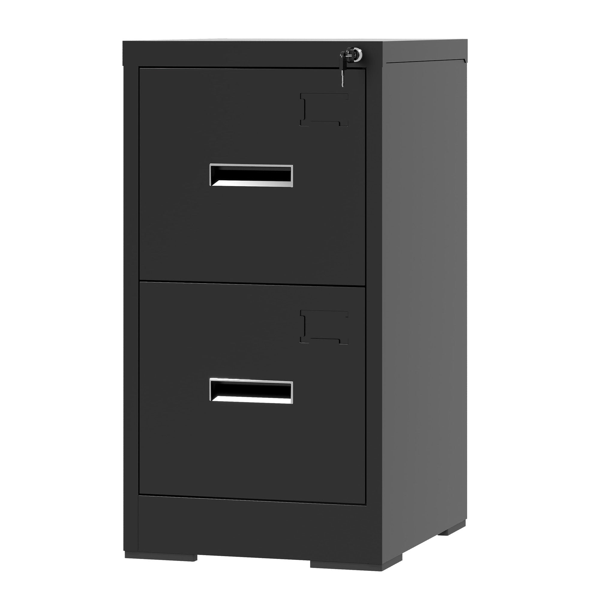 Modern Drawer Metal Vertical File Cabinet With Lock And Card Slot For Office