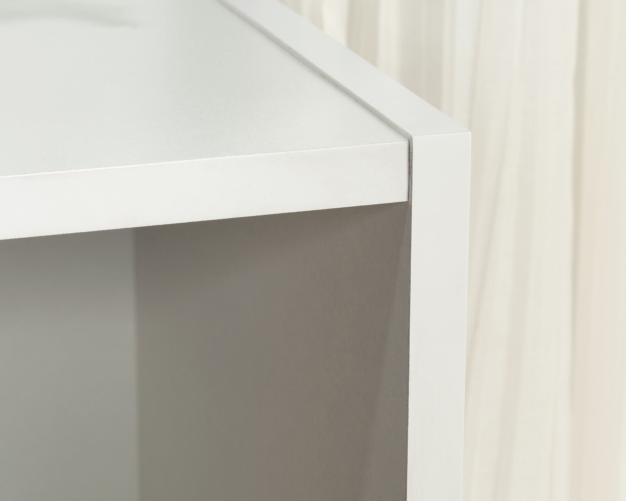 3-Shelf Bookcase Soft White