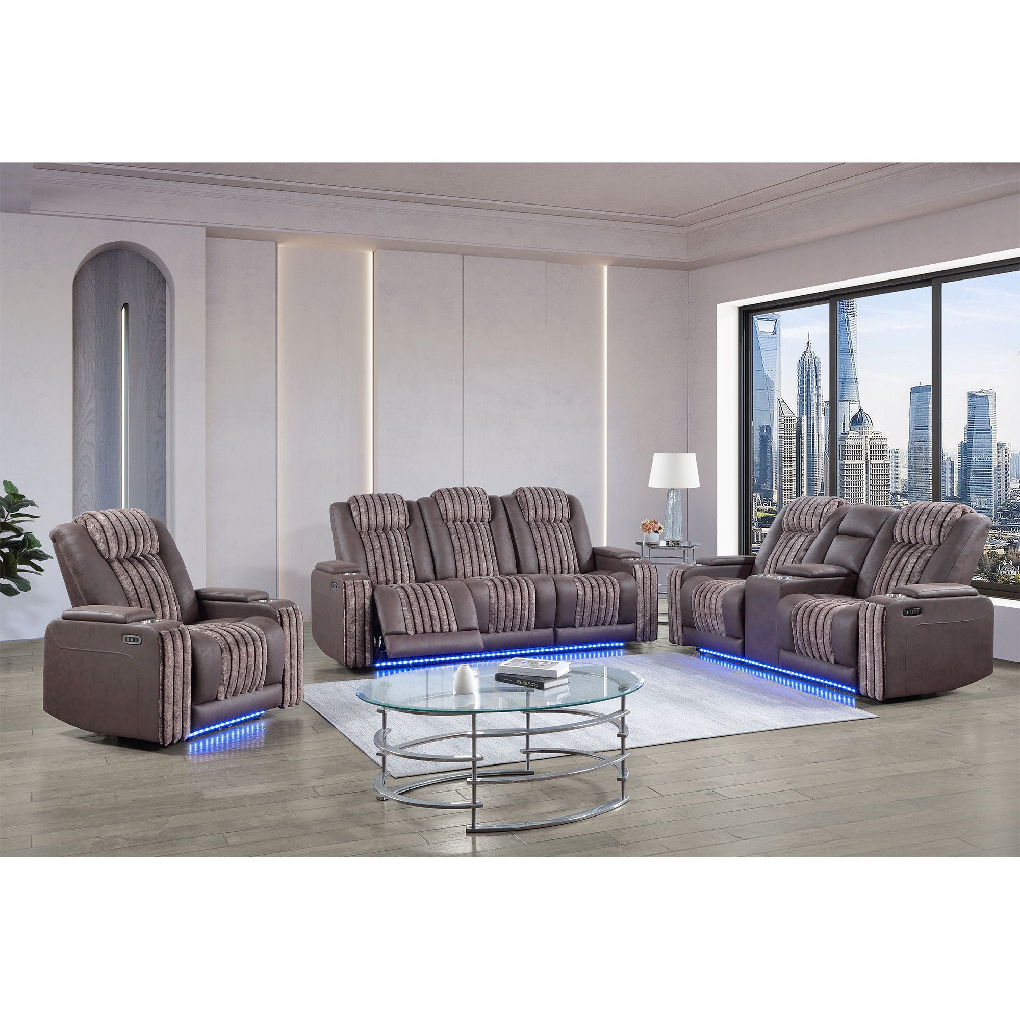 Duran - Power Recliner With Power Headrest