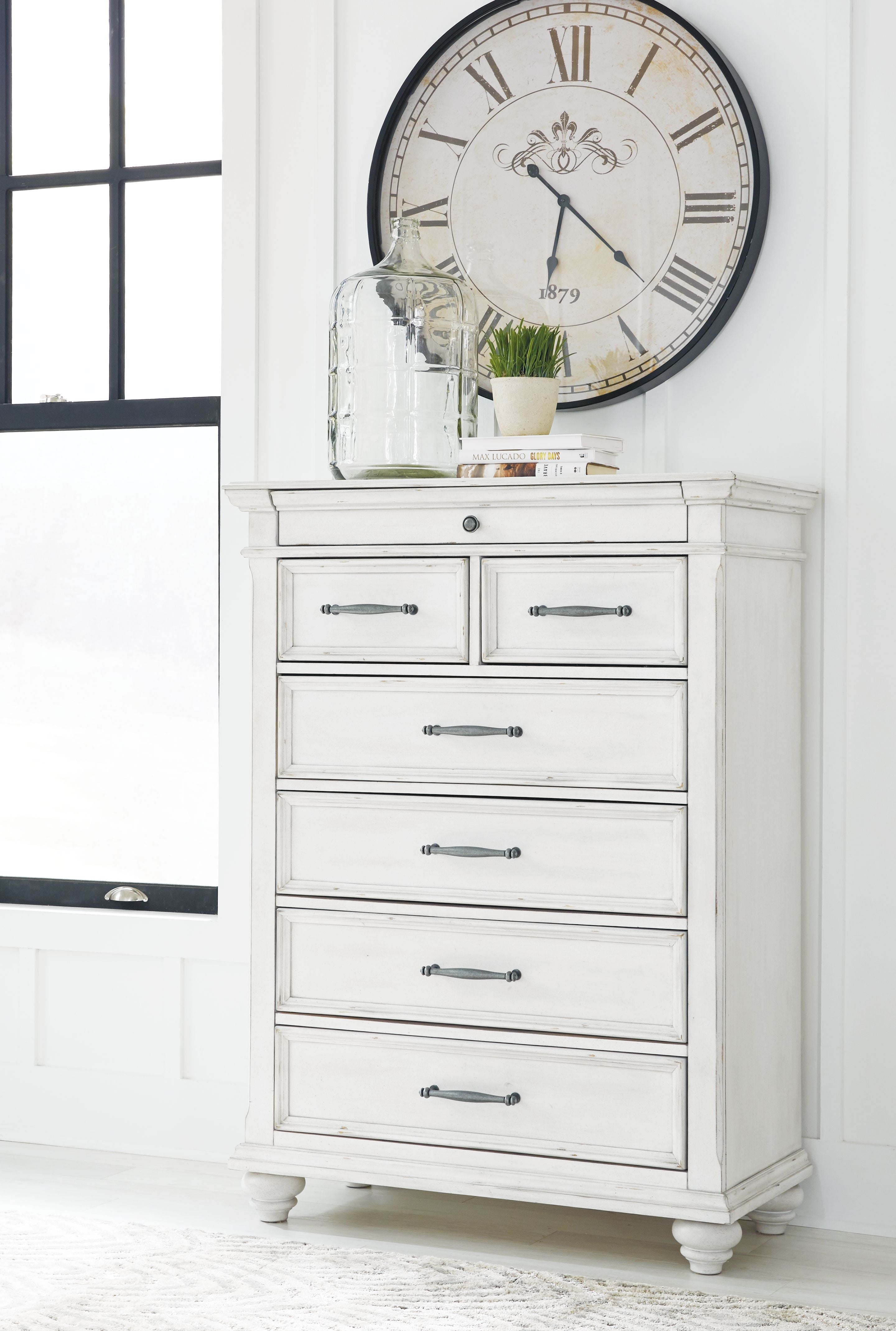 Ashley Furniture Kanwyn - Whitewash - Chest | Meri Furniture