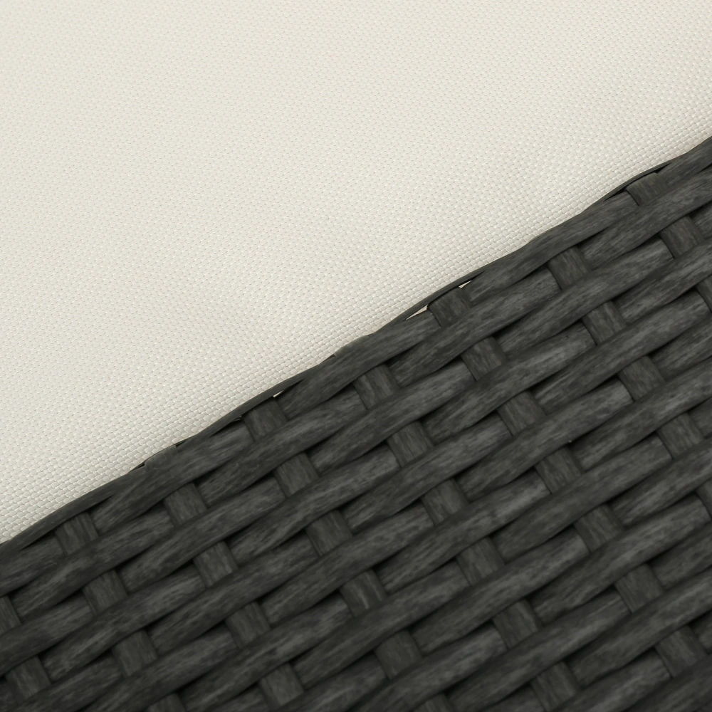 Santa Cruz - Outdoor 8 Piece Sectional Set - Dark Brown