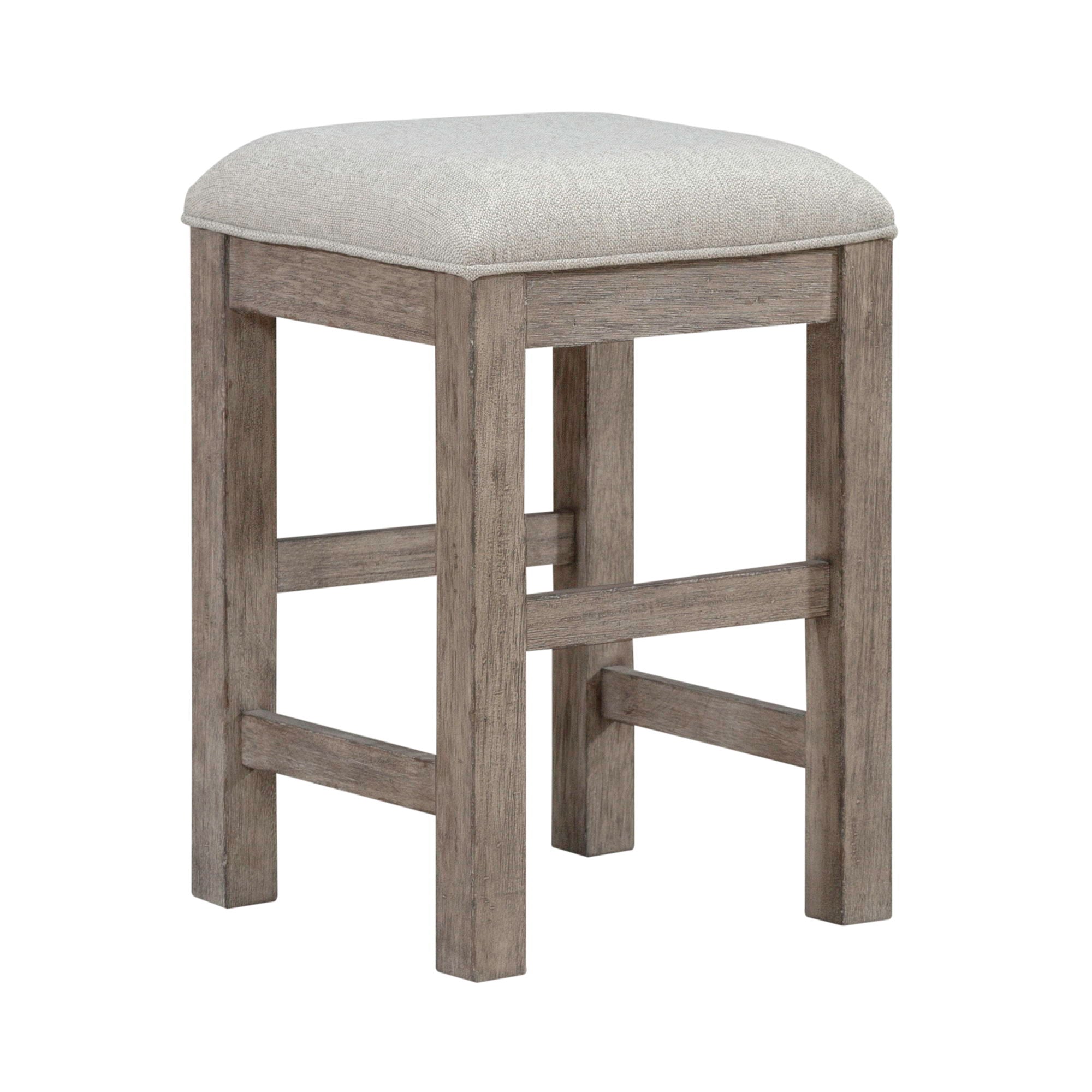 Liberty Furniture Skyview Lodge - Upholstered Console Stool - Light Brown | Meri Furniture