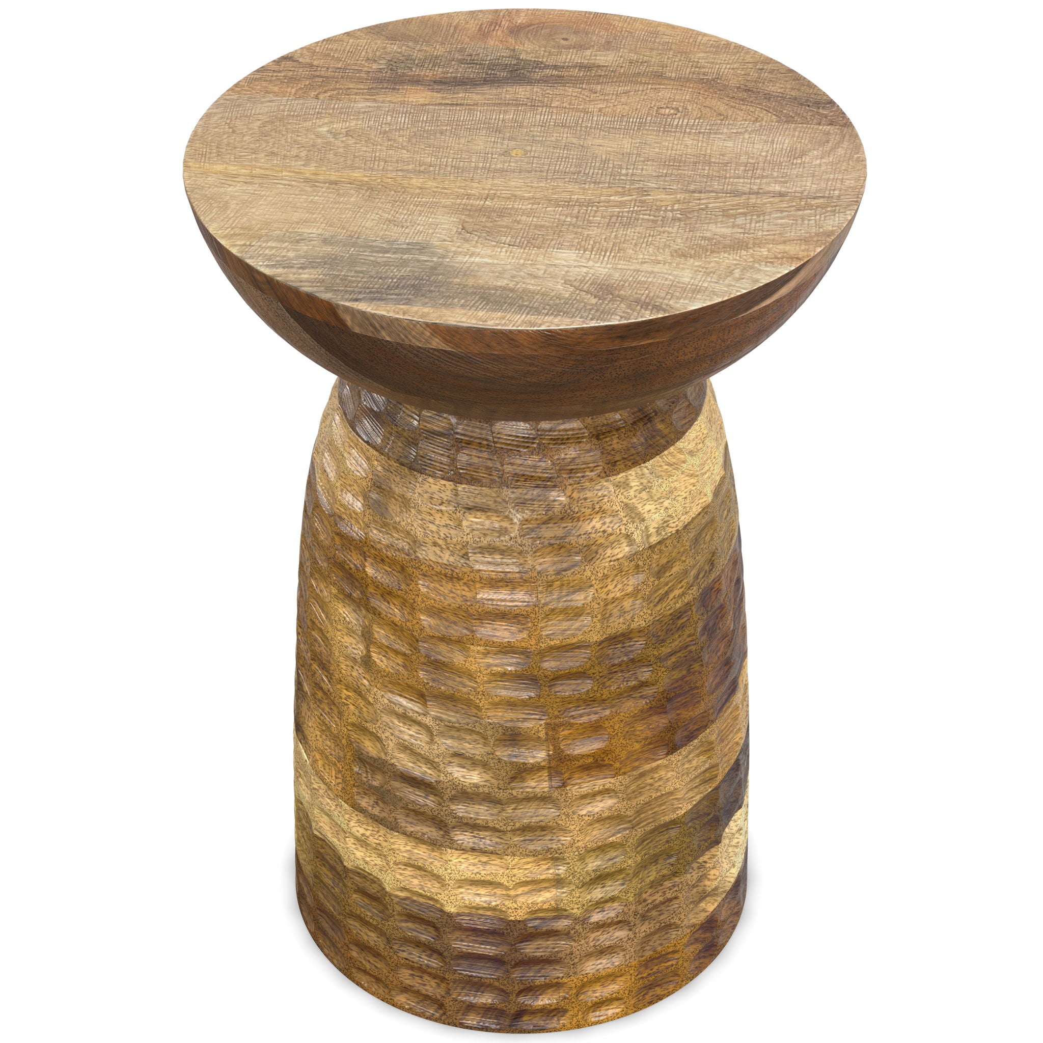 Boyd - Handcrafted Wooden Accent Table