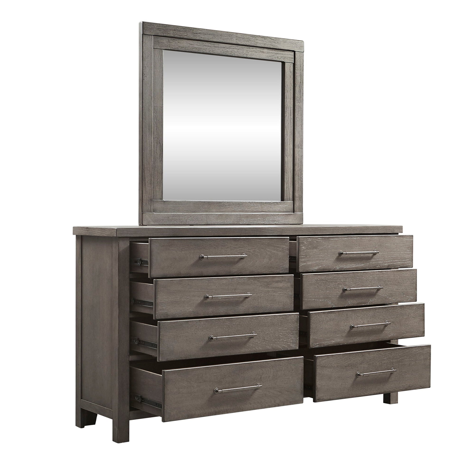 Liberty Furniture Modern Farmhouse - Dresser & Mirror | Meri Furniture