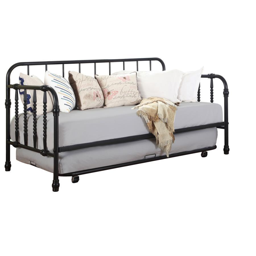 Coaster Fine Furniture Marina - Metal Daybed With Trundle | Meri Furniture
