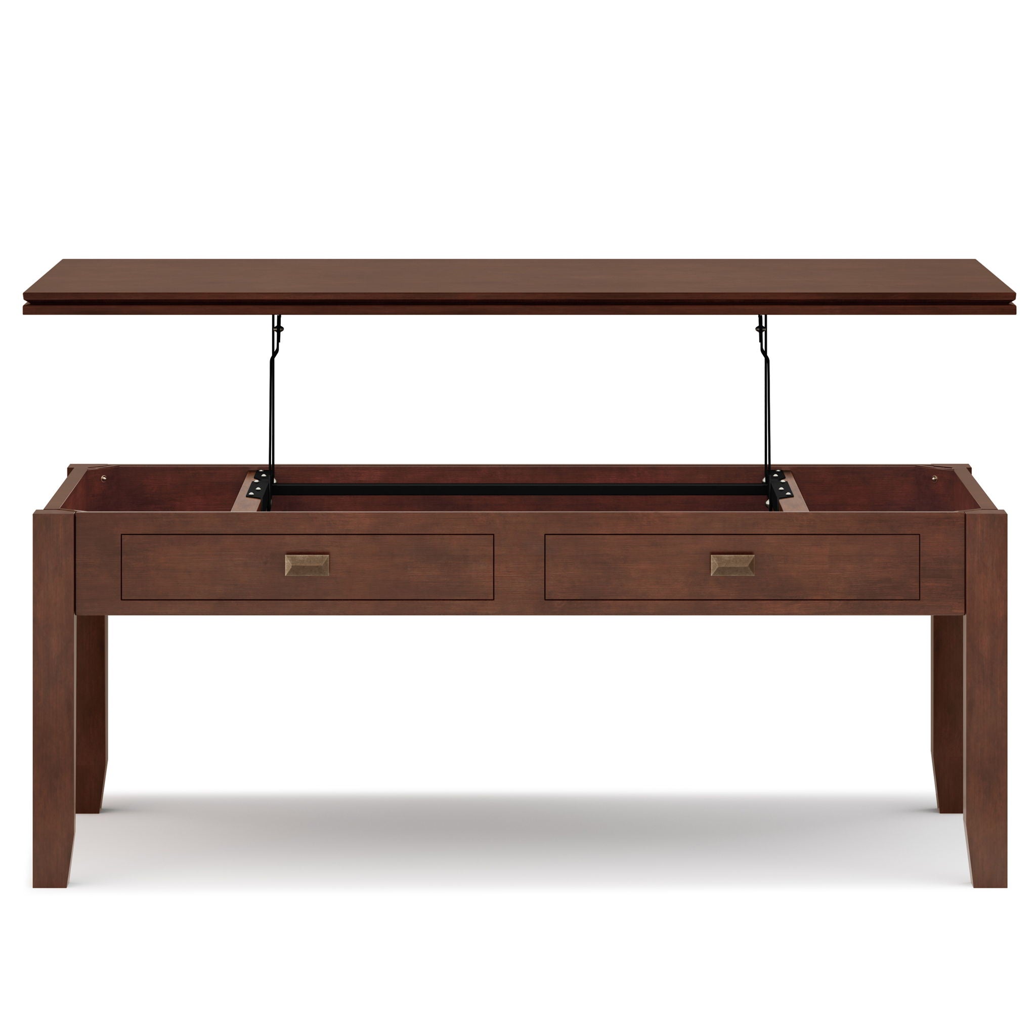 Artisan - Lift Top Coffee Table - Russet Brown