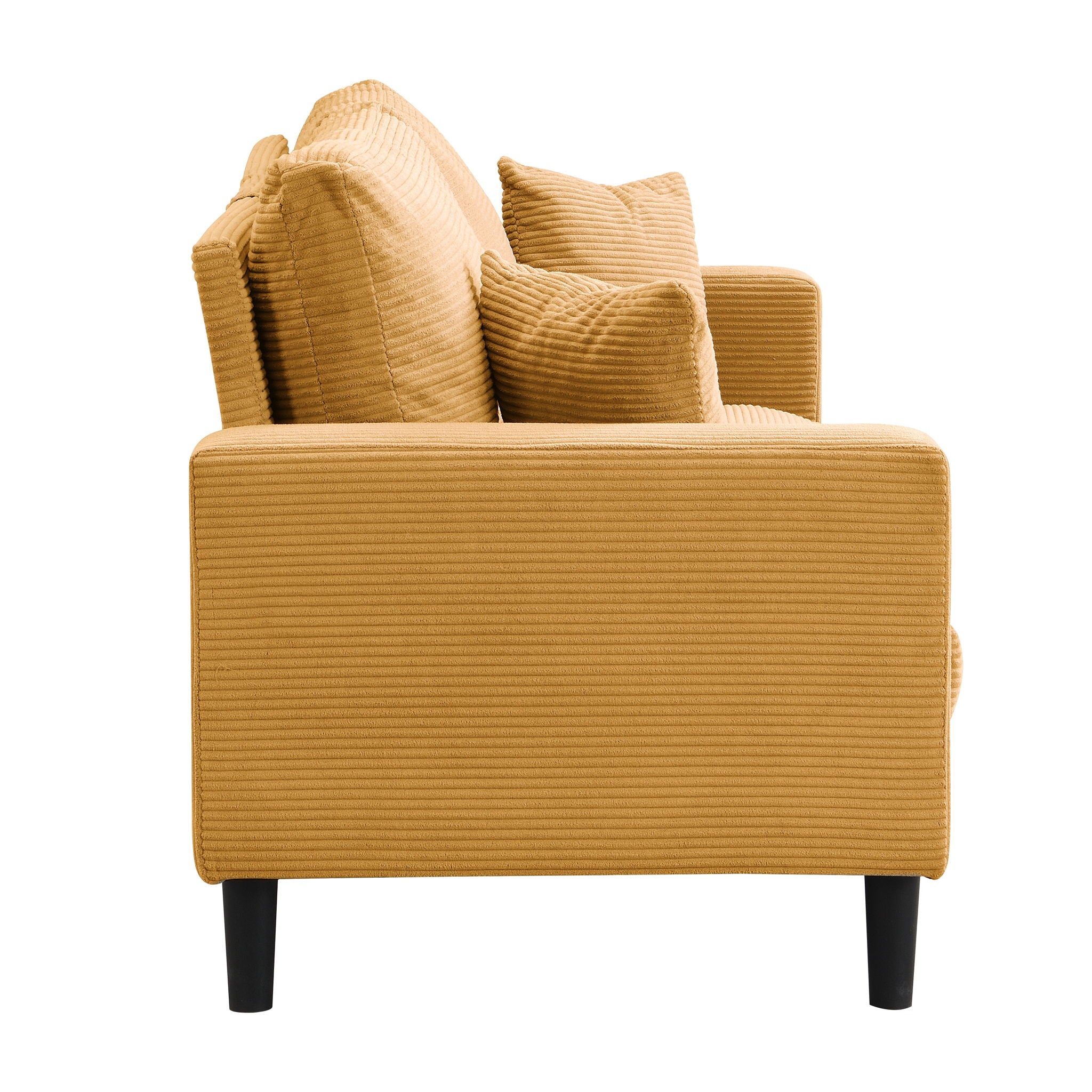 Modern Upholstered Resilience Three Seater Sofa