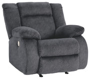 Ashley Furniture Burkner - Marine - Power Rocker Recliner | Meri Furniture