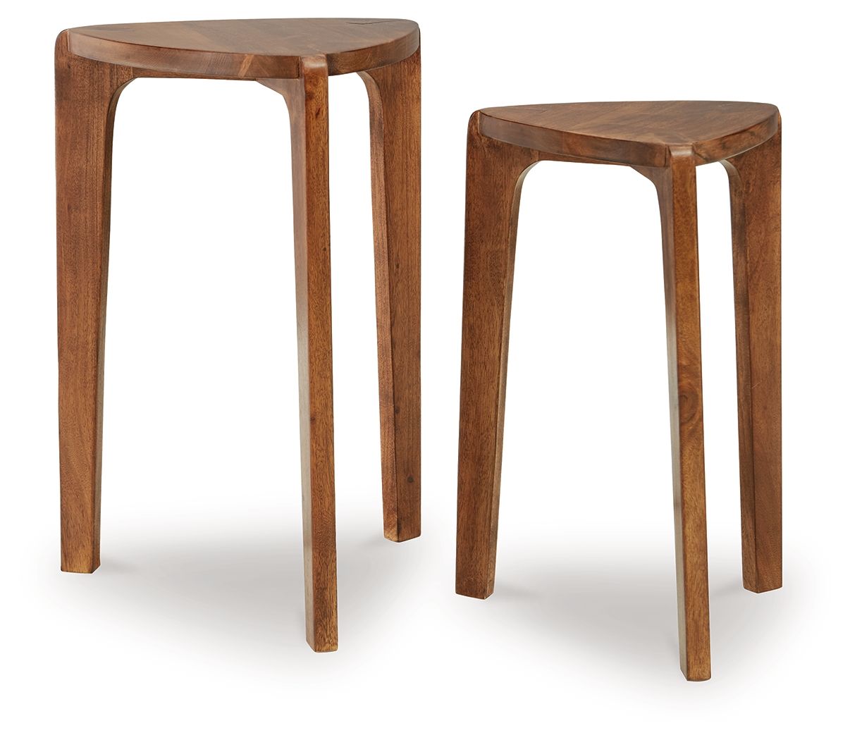 Signature Design by Ashley® Brynnleigh - Medium Brown - Accent Table Set (Set of 2) | Meri Furniture