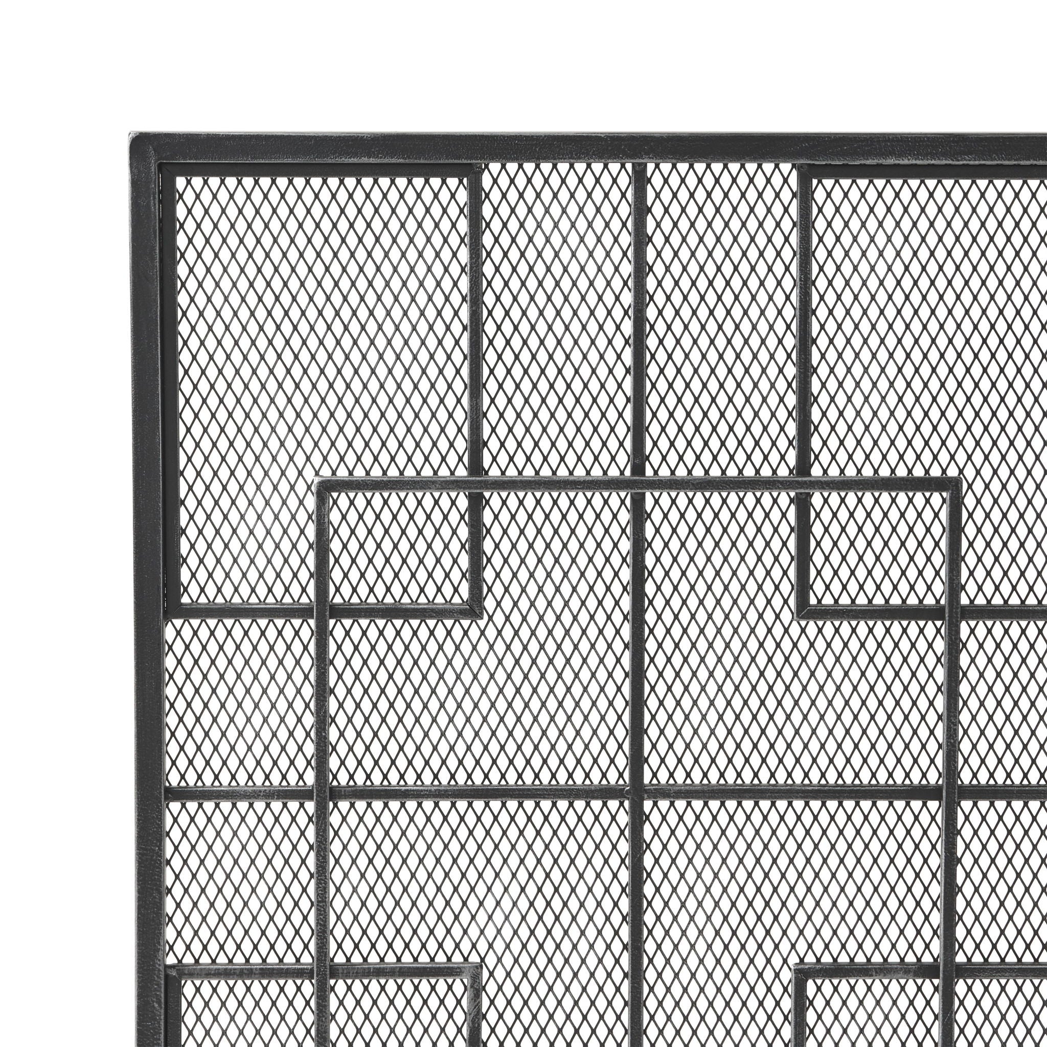 Dorothy - Modern Single Panel Iron Fire Screen